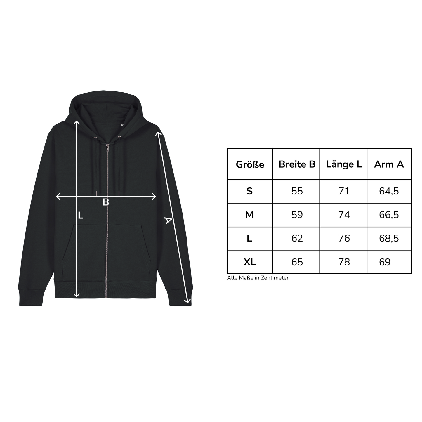 Basic Zip Hoodie
